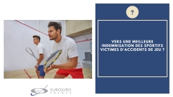 Indemnisation sportifs victimes accident jeu